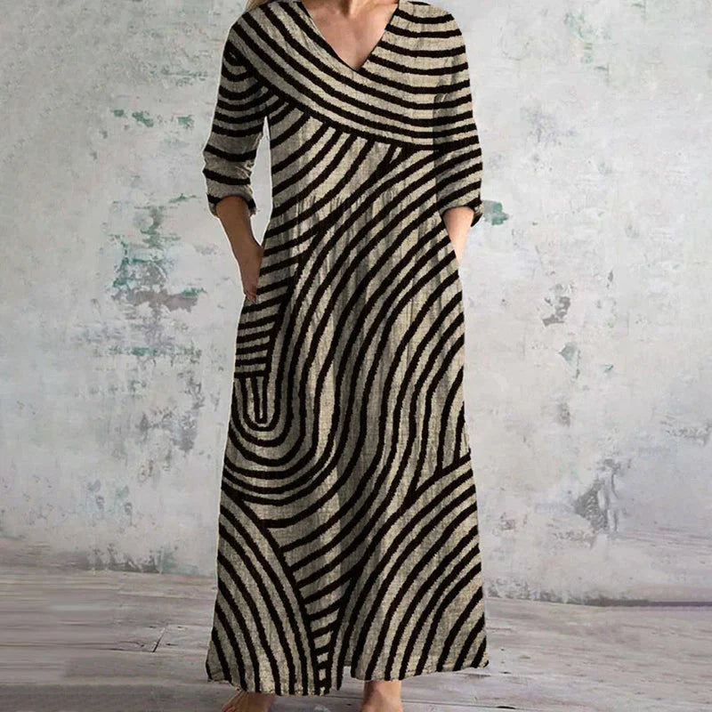 Daisy | Vintage Striped Dress