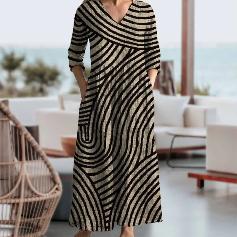 Daisy | Vintage Striped Dress