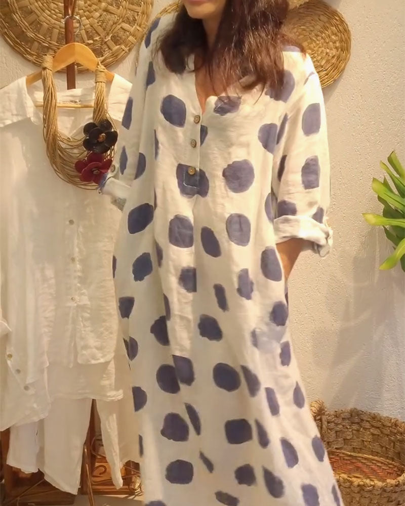 Cassidy™ Chic Polka Dot Dress
