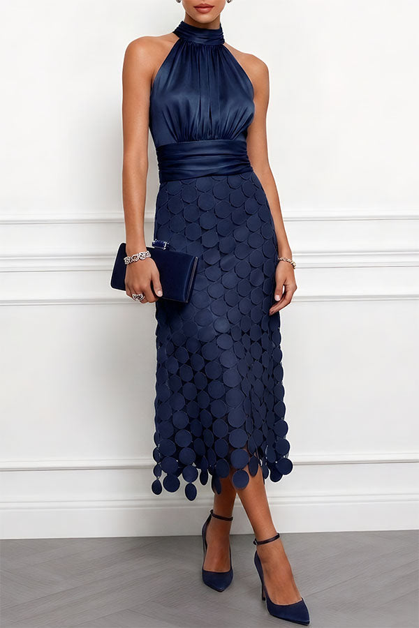 Natalie | Elegant Occasion Midi Dress