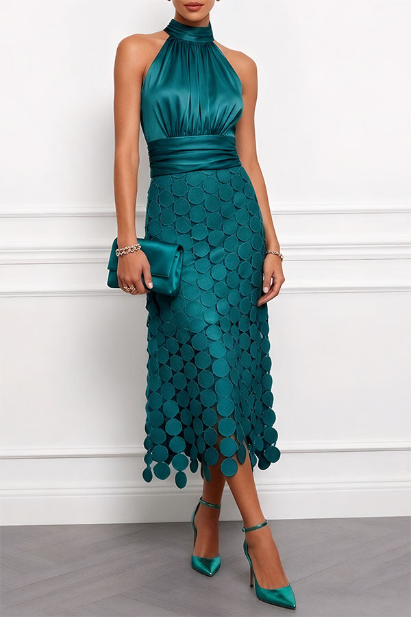 Natalie | Elegant Occasion Midi Dress
