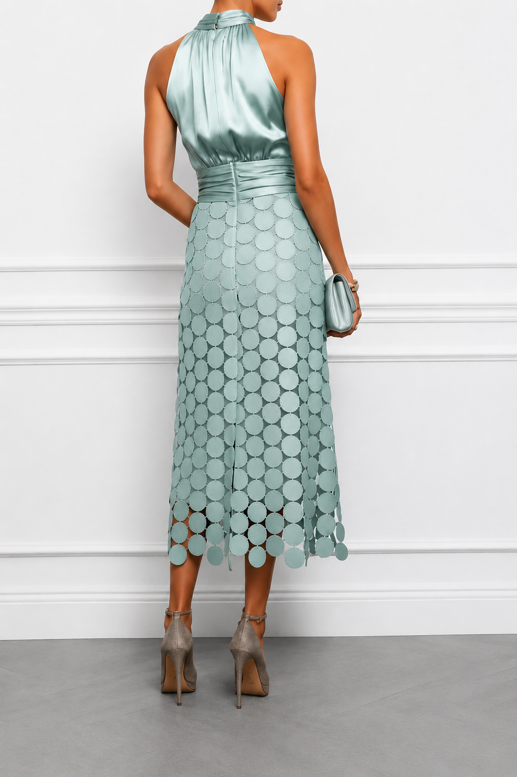 Natalie | Elegant Occasion Midi Dress