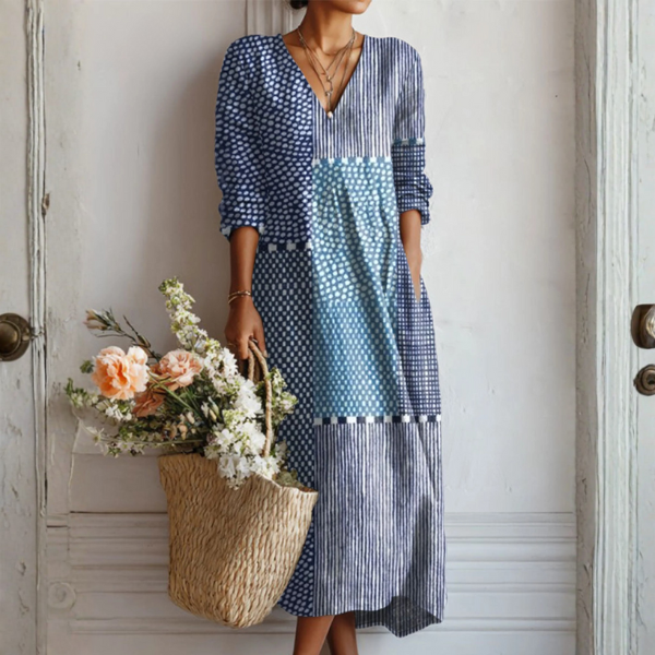 Daisy | Vintage Striped Dress