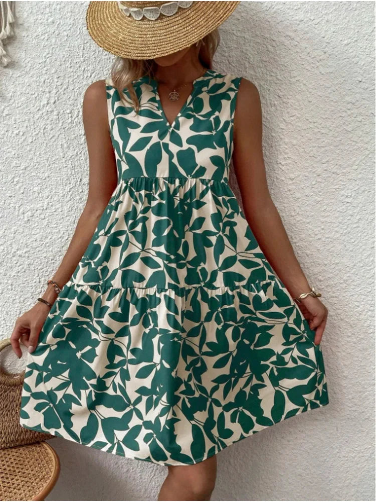 Grace™ Chic Sleeveless Mini Dress