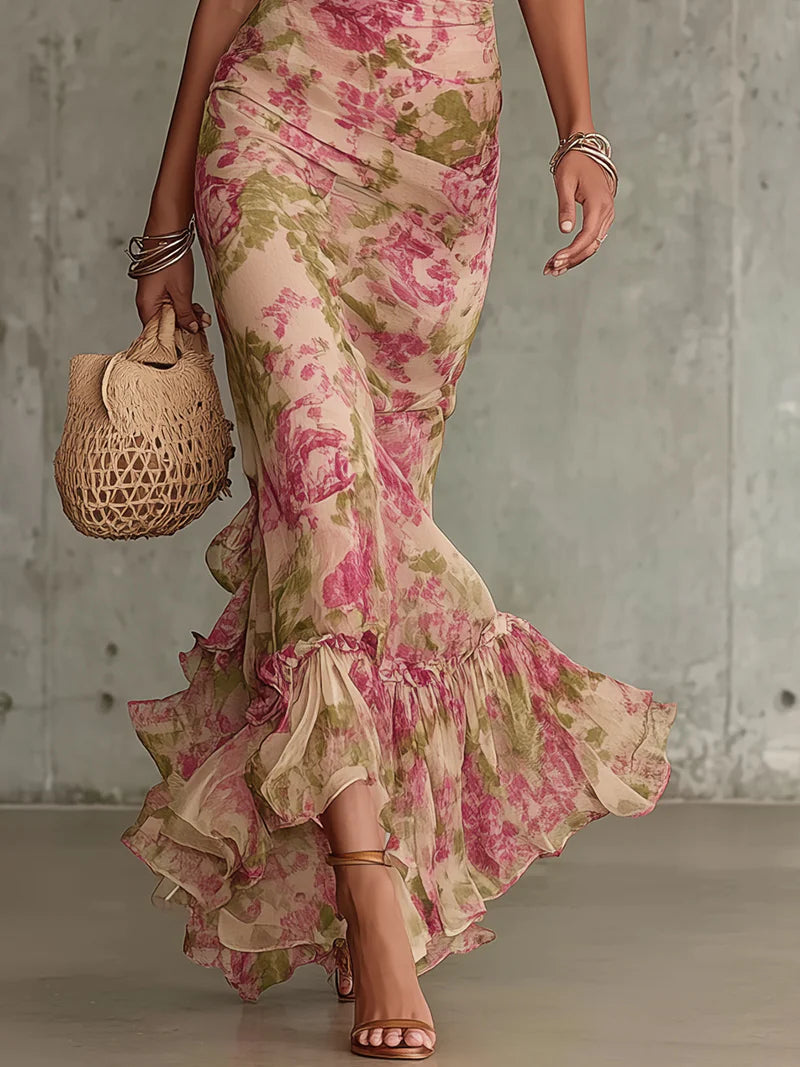 Annika | Vintage Maxi Dress