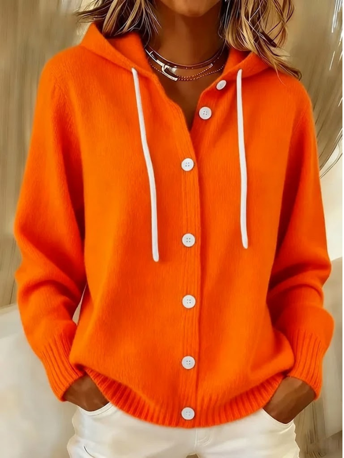 Bella™ | Cozy Hooded Knit Cardigan