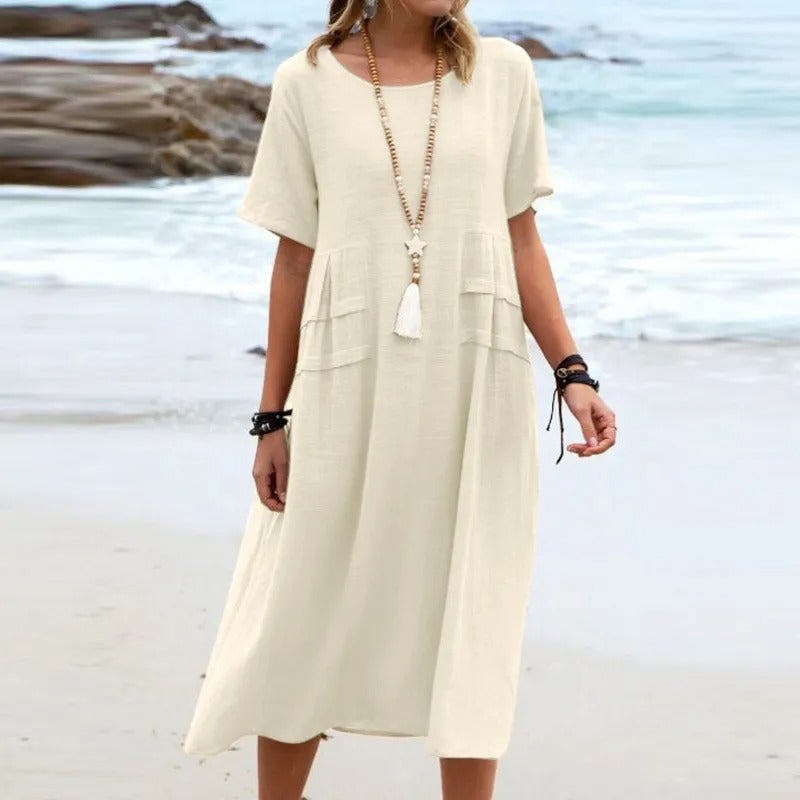 Hannah™  Chic Cotton Sundress