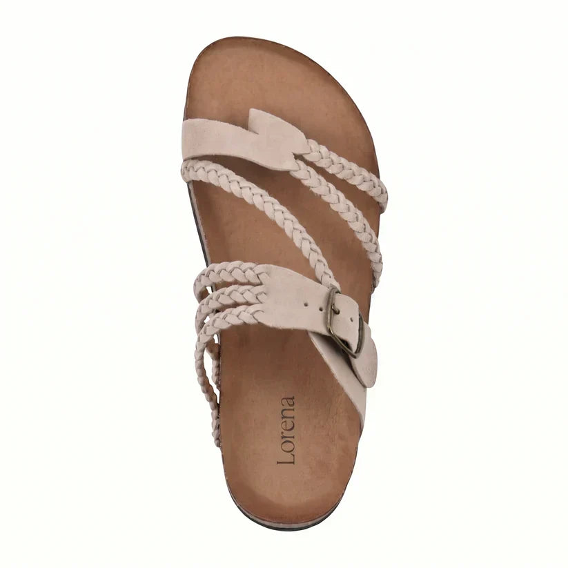 Leah™ Braided Cork Comfort Sandals